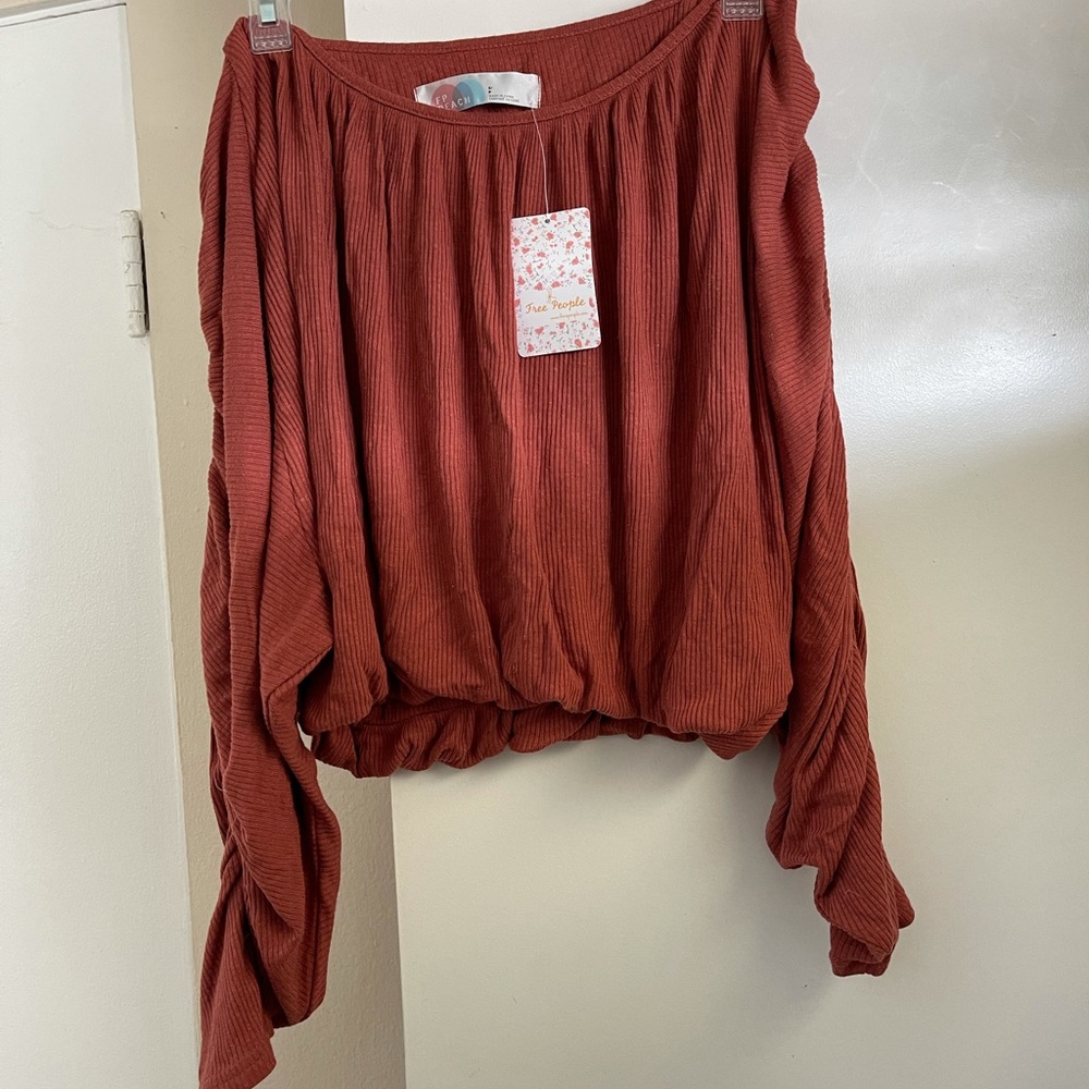 free people off-the-shoulder top